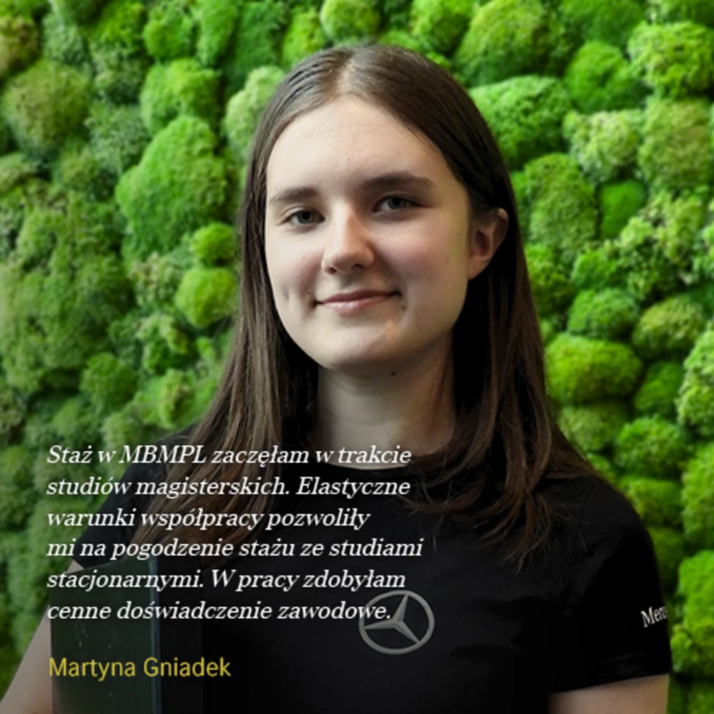 Stażystka, Dział Ciągłego Doskonalenia